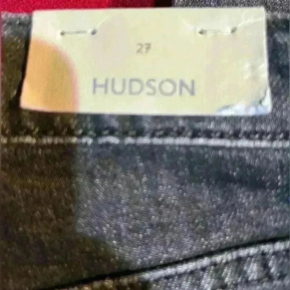 Hudson Jeans Harlow new cigarette ankle black size 27 ultra high rise - Picture 4 of 5